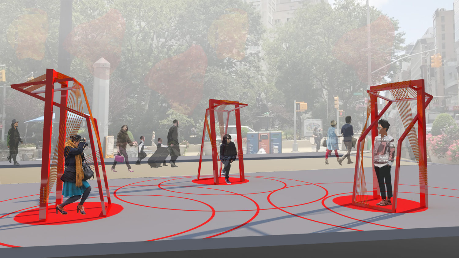 Flatiron Public Plaza Design Installation 2020 Point Of Action By 